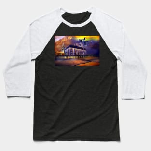 House on the Bridge Baseball T-Shirt